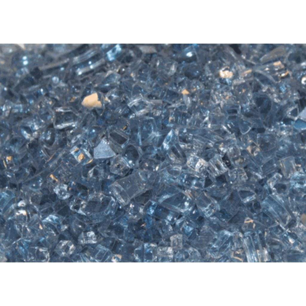 20 lb. Reflective Decorative Crushed Glass Media Accessory (Covers 8 sq. ft)