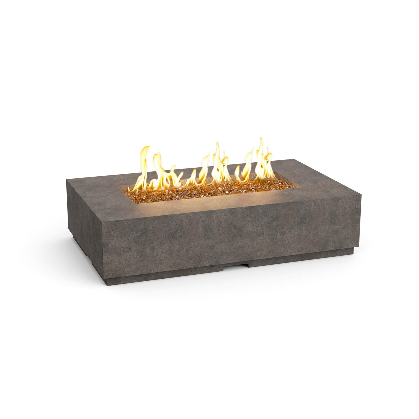 American Fyre Designs Legend 60" Dark Basalt Liquid Propane Firetable with Manual Flame Sensing Control