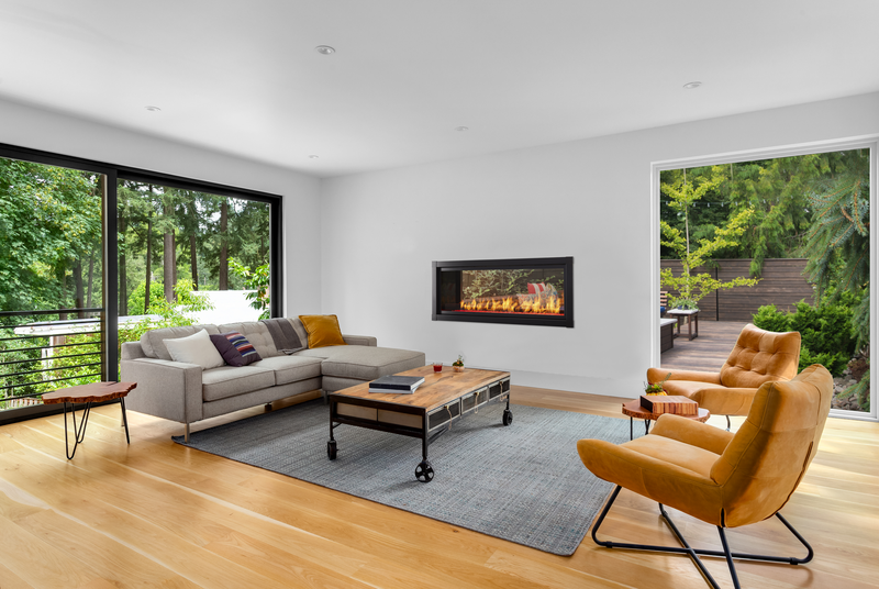 Monessen Artisan 48" Vent Free See-Through Natural Gas Linear Fireplace With IPI Plus Ignition