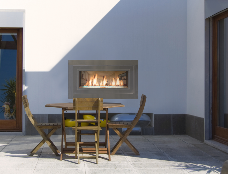 Monessen Artisan 48" Vent Free See-Through Natural Gas Linear Fireplace With IPI Plus Ignition