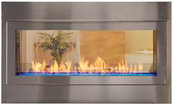 Monessen Artisan 48" Vent Free See-Through Natural Gas Linear Fireplace With IPI Plus Ignition