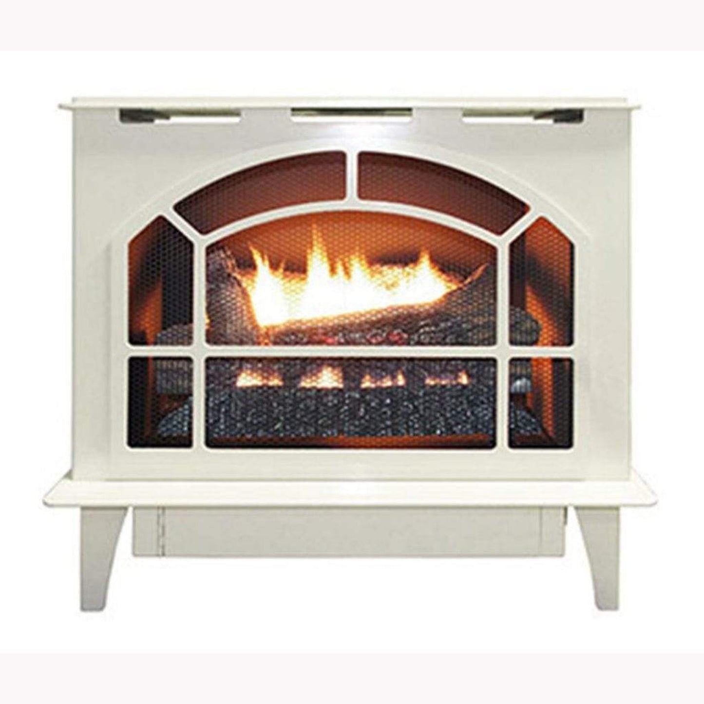 Buck Stove Townsend II 27" Almond Steel Series Liquid Propane Gas Stove