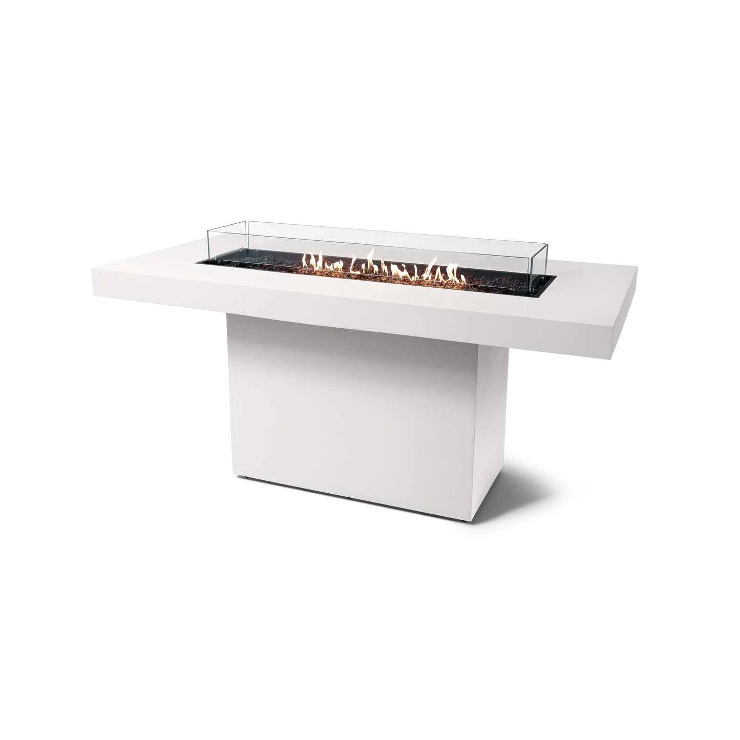EcoSmart Fire 89" Gin 90 Bar Height Fire Pit Table with Gas LP/NG Burner by Mad Design Group