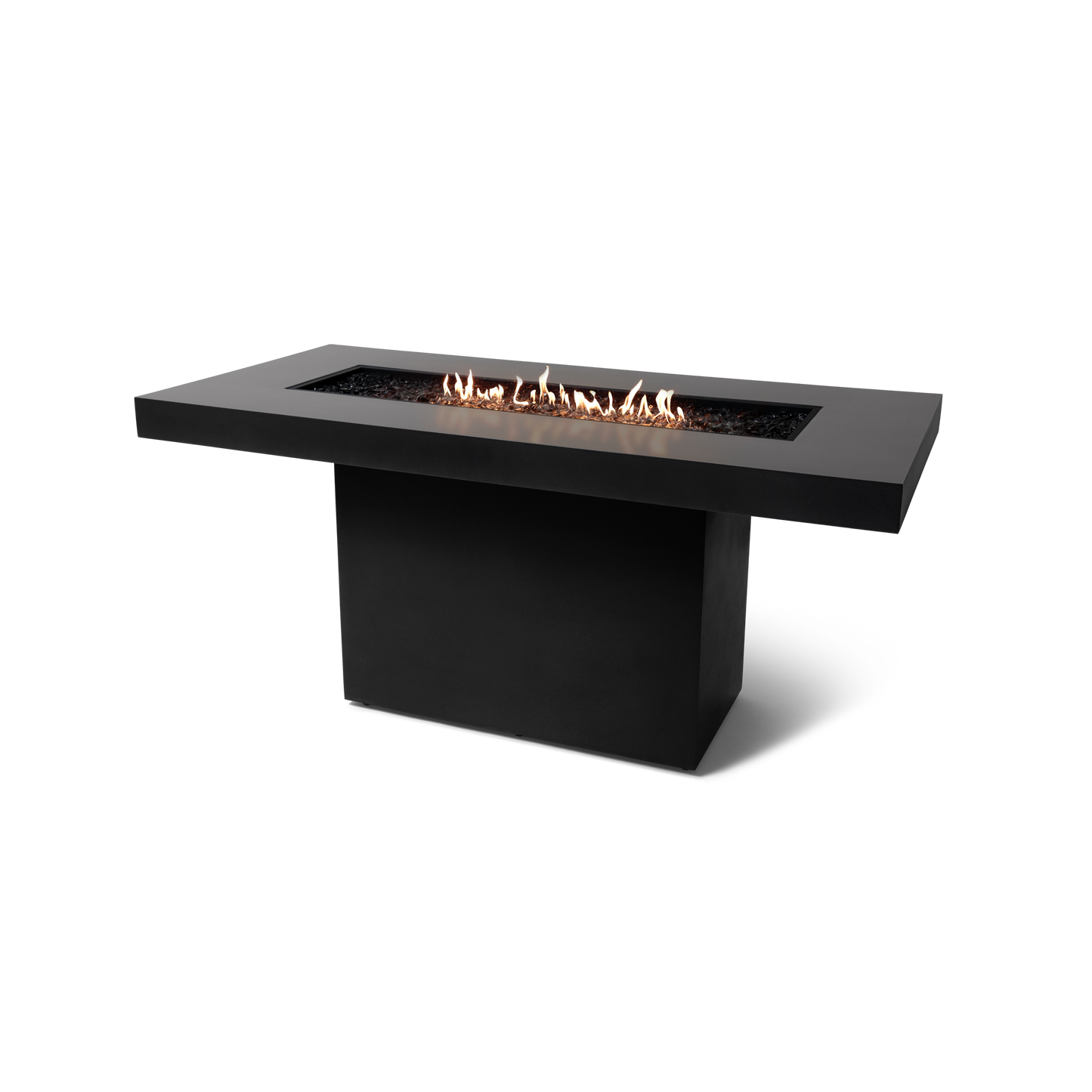 EcoSmart Fire 89" Gin 90 Bar Height Fire Pit Table with Gas LP/NG Burner by Mad Design Group