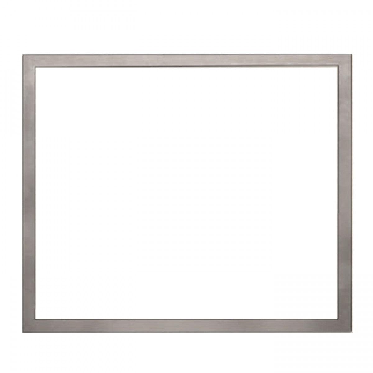 Empire 1.5" Brushed Nickel Beveled Frame for Boulevard DVLL36 Direct Vent Fireplace