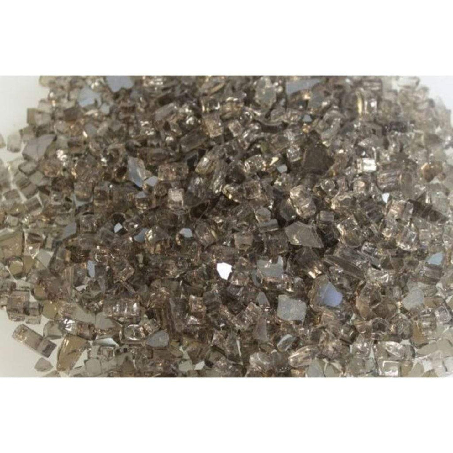 Empire Bronze Reflective Decorative Crushed Glass Media (7 Sq. Ft.)