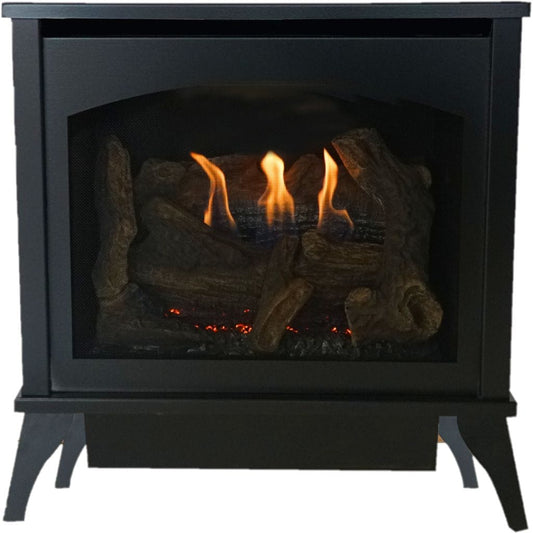 Empire Spirit 22" Millivolt Control With On/Off Switch, Natural Gas Vent Free Small Steel Stove