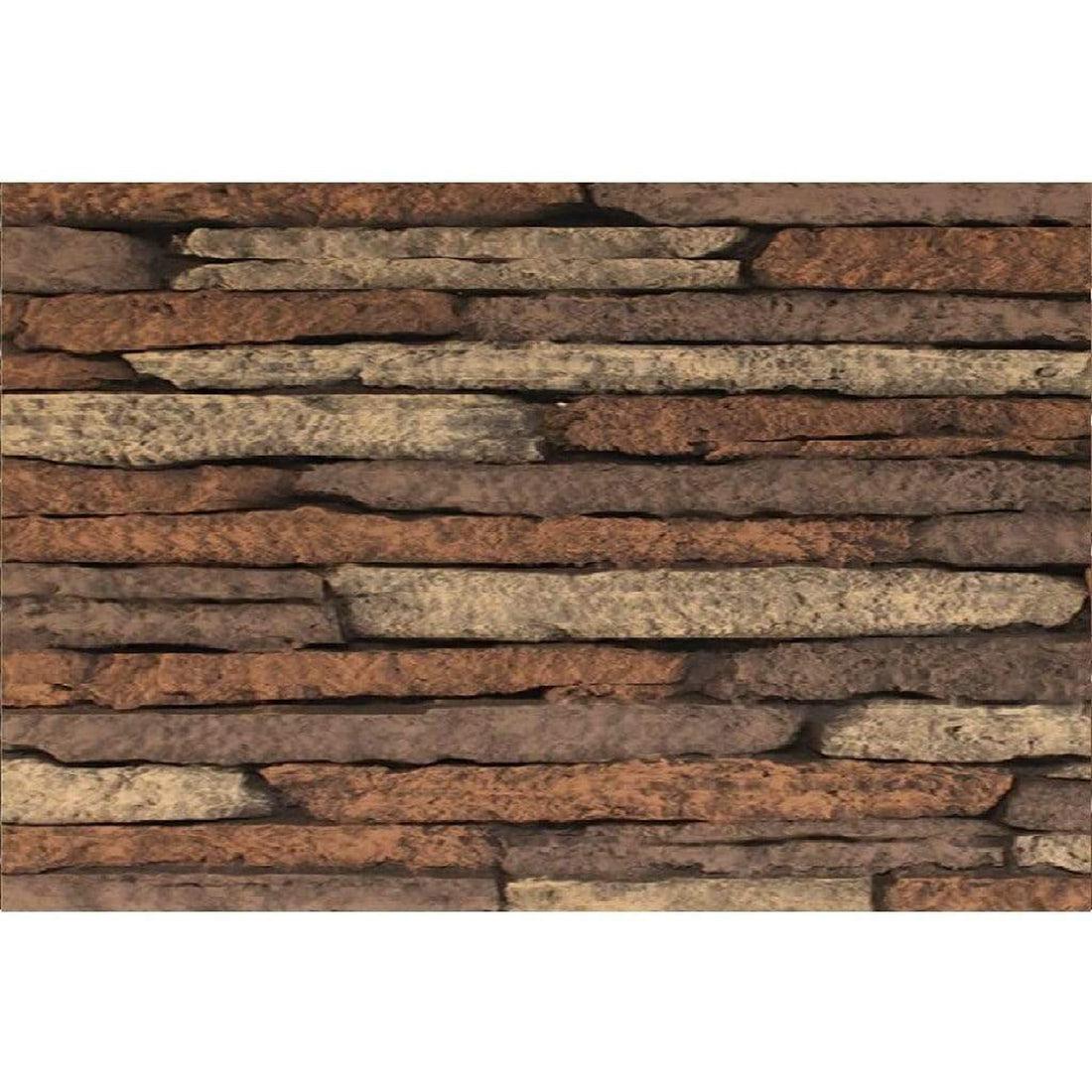 Empire Stacked Limestone Ceramic Fiber Liner for 42" Breckenridge Vent Free Deluxe Firebox