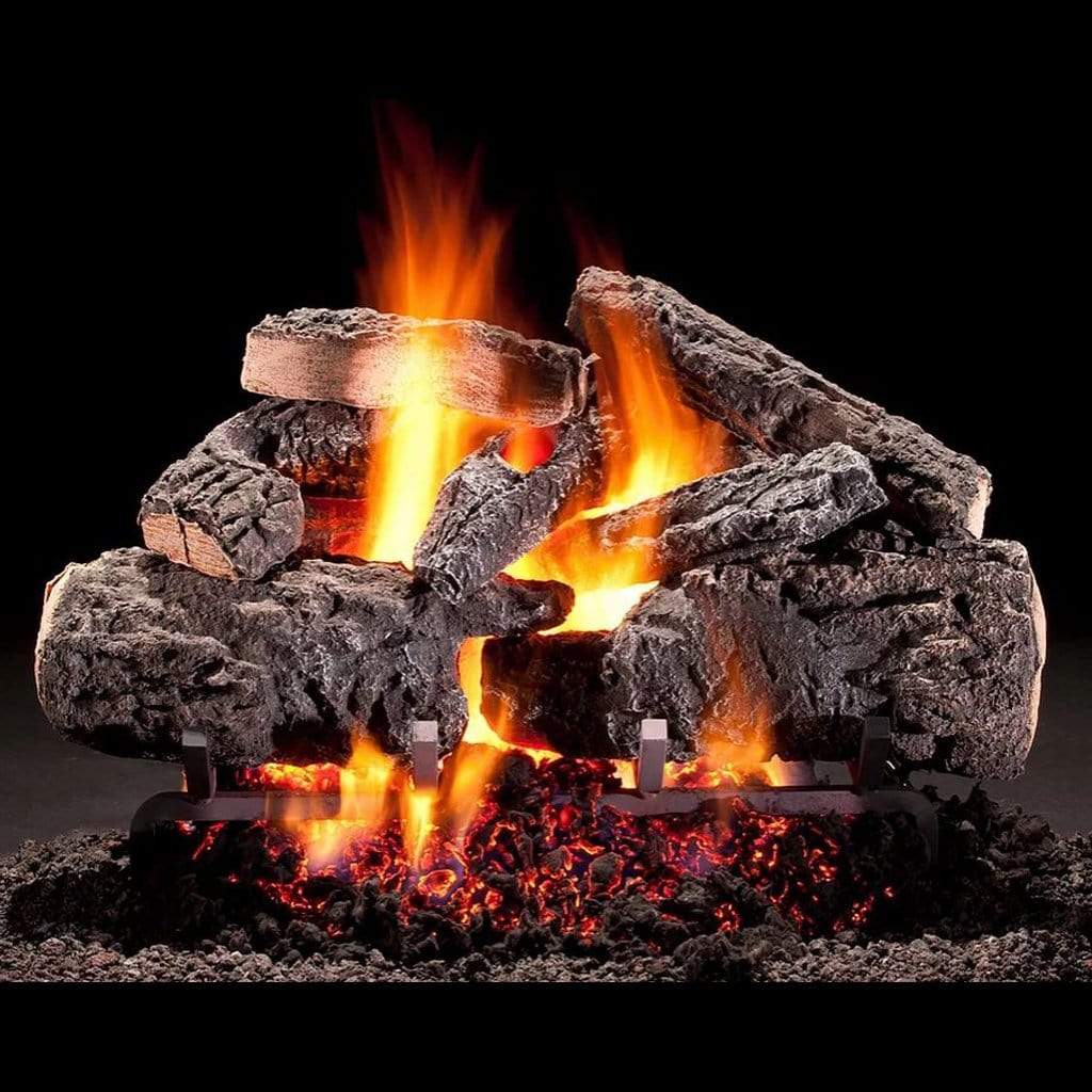 Hargrove Radiant Heat 21" Cross Timbers See-Thru Vented Gas Log