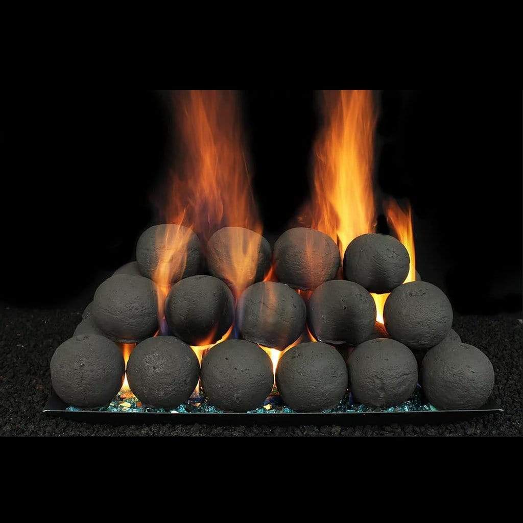 Hargrove Colonial Cannon Ball 30” x 4” Beige Full Pan 38 Pieces Burner Set