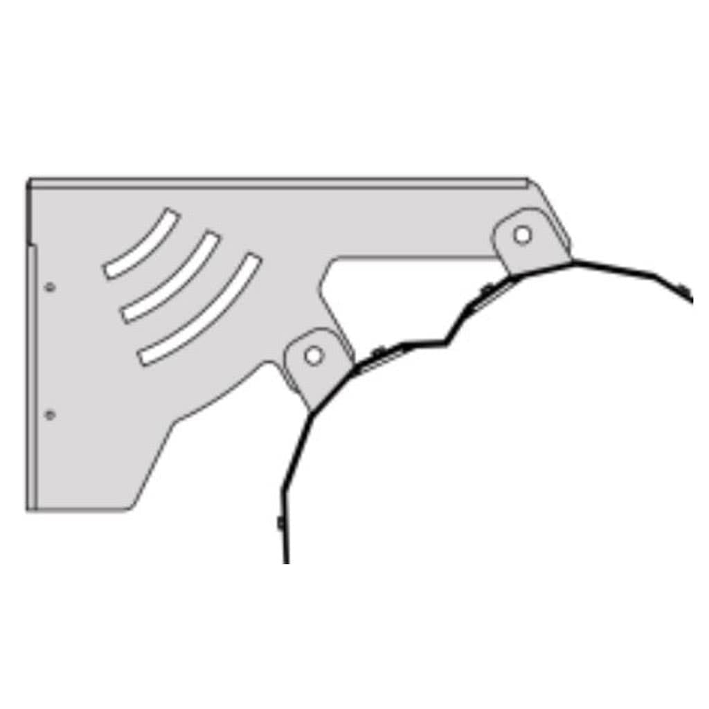 IR Energy ETSWB9 Stainless Steel Non-Combustible Wall Mount Bracket Kit