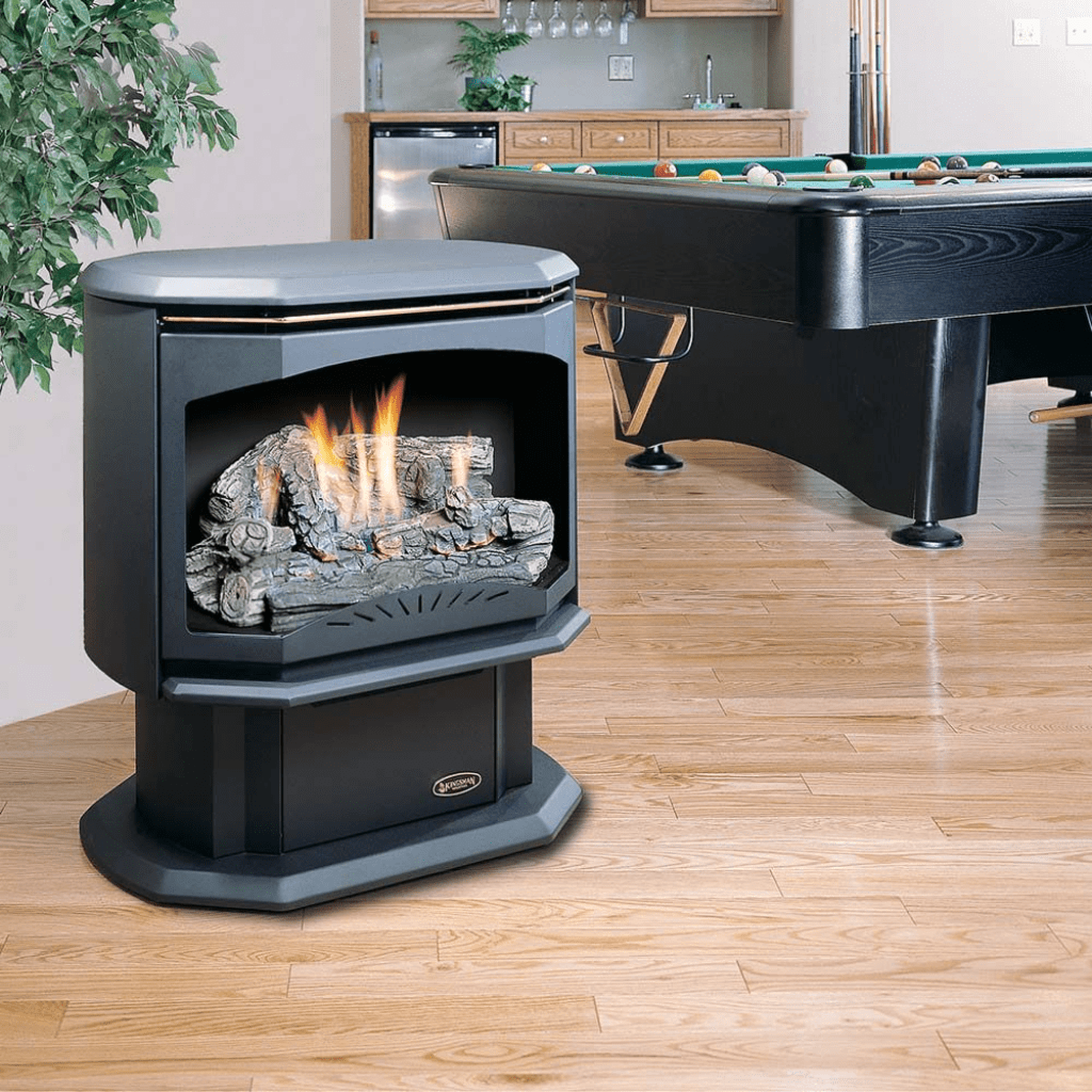 Kingsman FVF350 27" Freestanding Vent Free Gas Stove