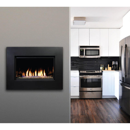 Kingsman ZCVRB3622 36" Zero Clearance Millivolt Control, Natural Gas Direct Vent Linear Fireplace