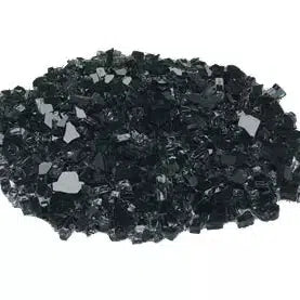 Majestic 3 Lbs. Onyx Reflective Crushed Fire Glass Media