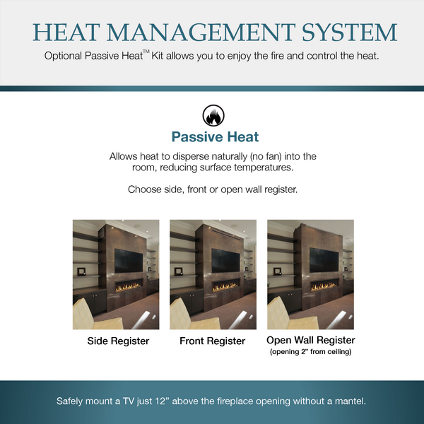 Majestic DVLinear 36" Linear Contemporary Direct Vent Natural Gas Fireplace With IntelliFire Ignition System