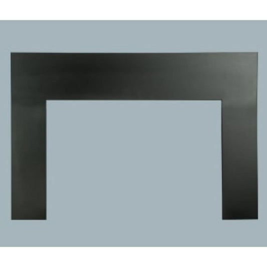 Majestic 37" Medium Black Metal Surround for Ruby and Trilliant 25" Gas Fireplace Inserts