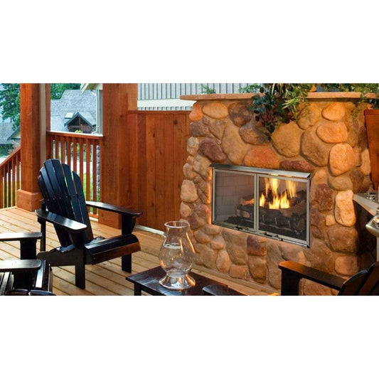 Majestic Villa Gas 42" Traditional Outdoor Vent Free Gas Fireplace