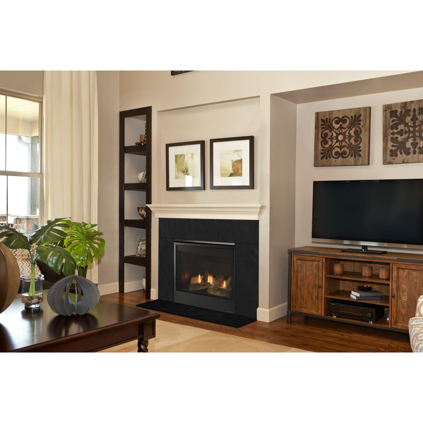 Majestic Mercury 32" Traditional Direct Vent Natural Gas Fireplace With Intellifire Ignition System