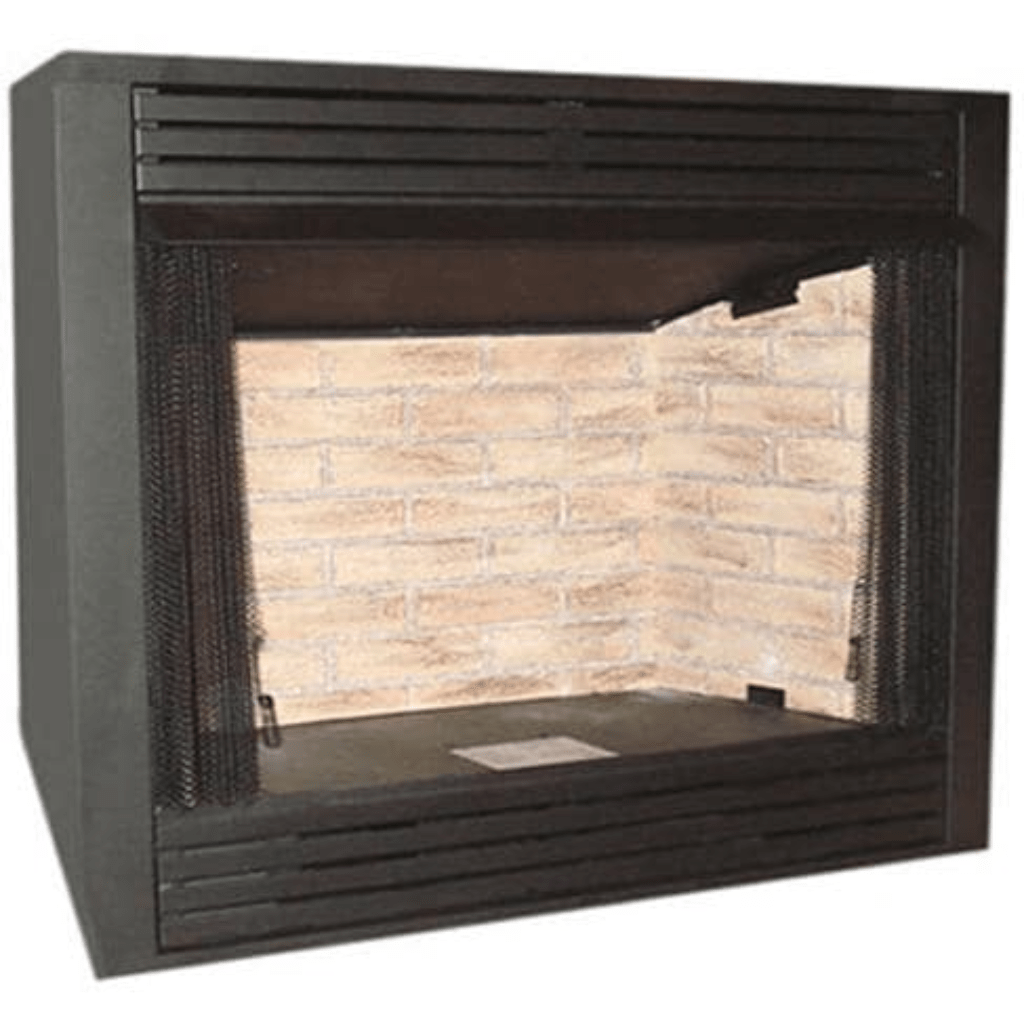 Monessen 36" GCUF/GRUF Series Vent Free Circulating Gas Firebox with Refractory & Cottage Clay Firebrick