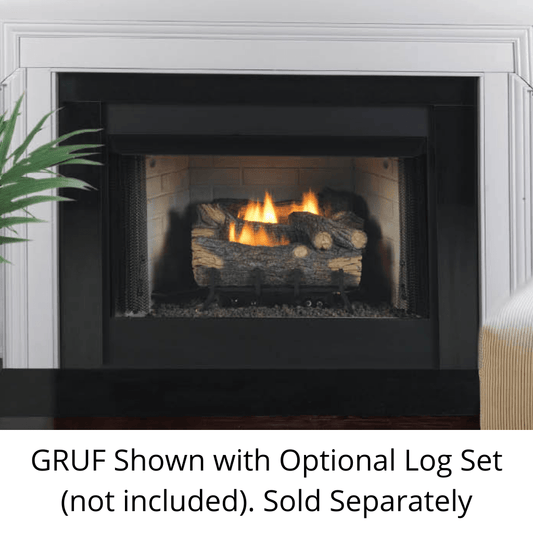 Monessen 42" GCUF/GRUF Series Vent Free Circulating Gas Firebox with Refractory & Cottage Clay Firebrick