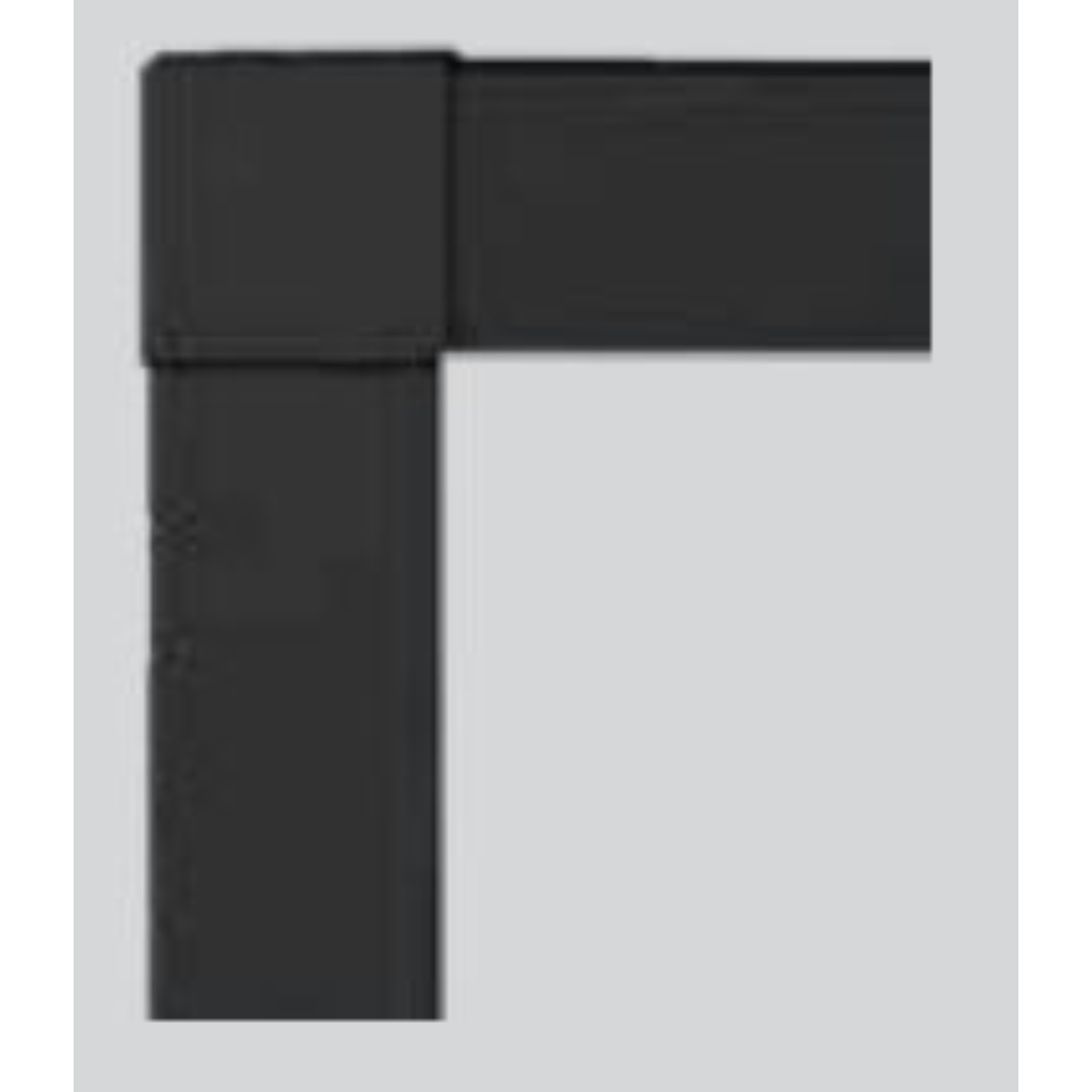 Monessen 42" Satin Black Contemporary Fireplace Front For Artisan Series Fireplace