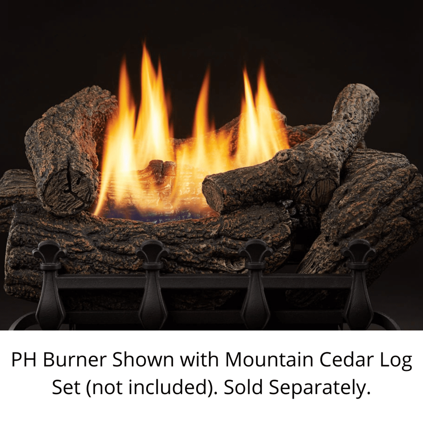Monessen PH 18" Vent Free Liquid Propane Gas Burner With Millivolt Ignition