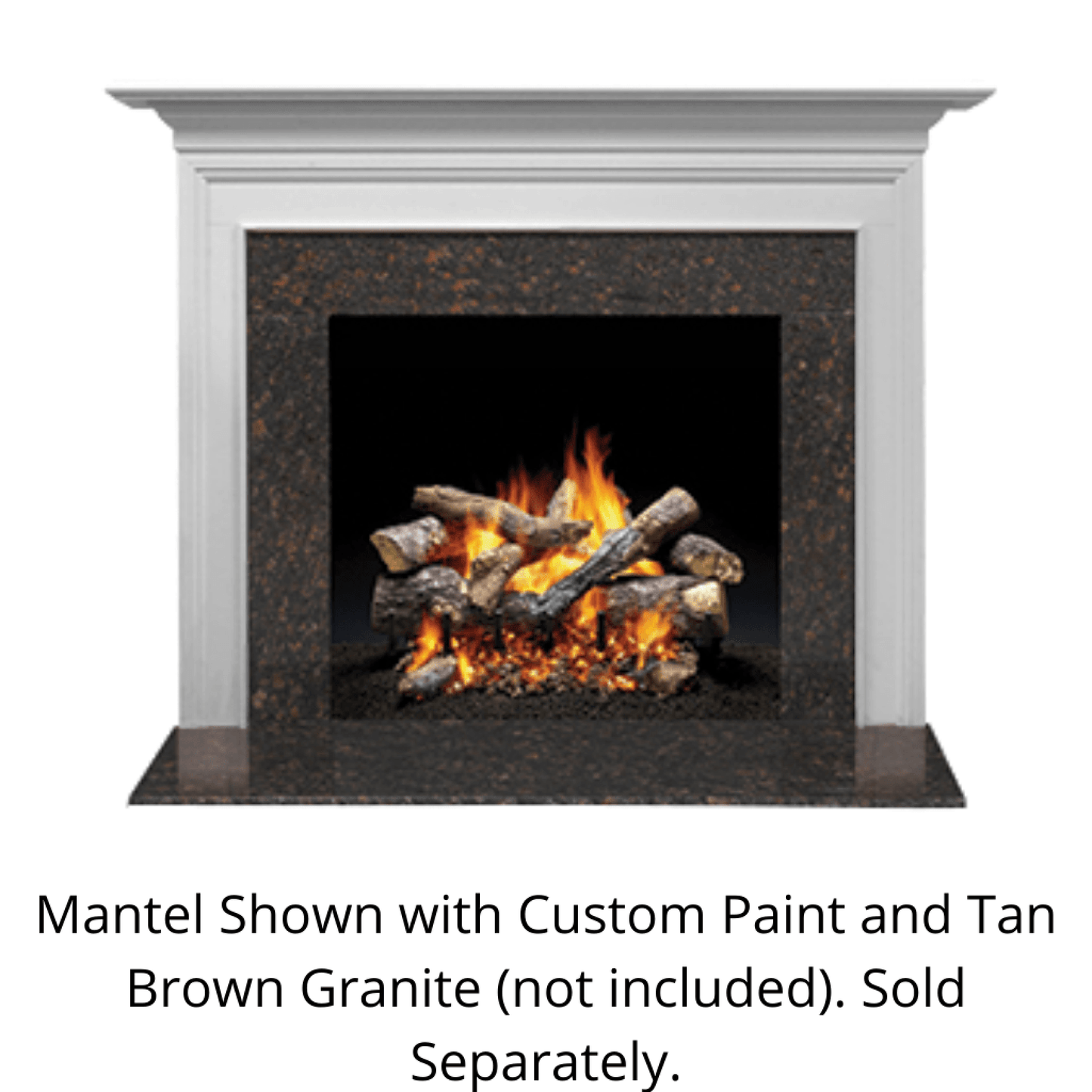 Monessen Select Series Richland A 44" Primed MDF Flush Wood Mantel