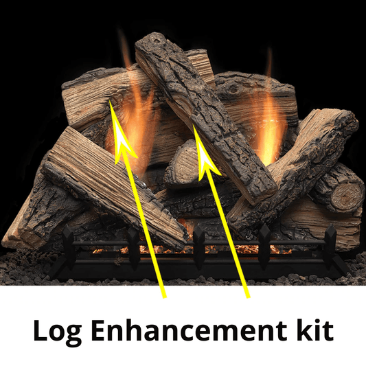Monessen Two Top Log Enhancement Kit For 24"/ 30" Stony Creek Log Set