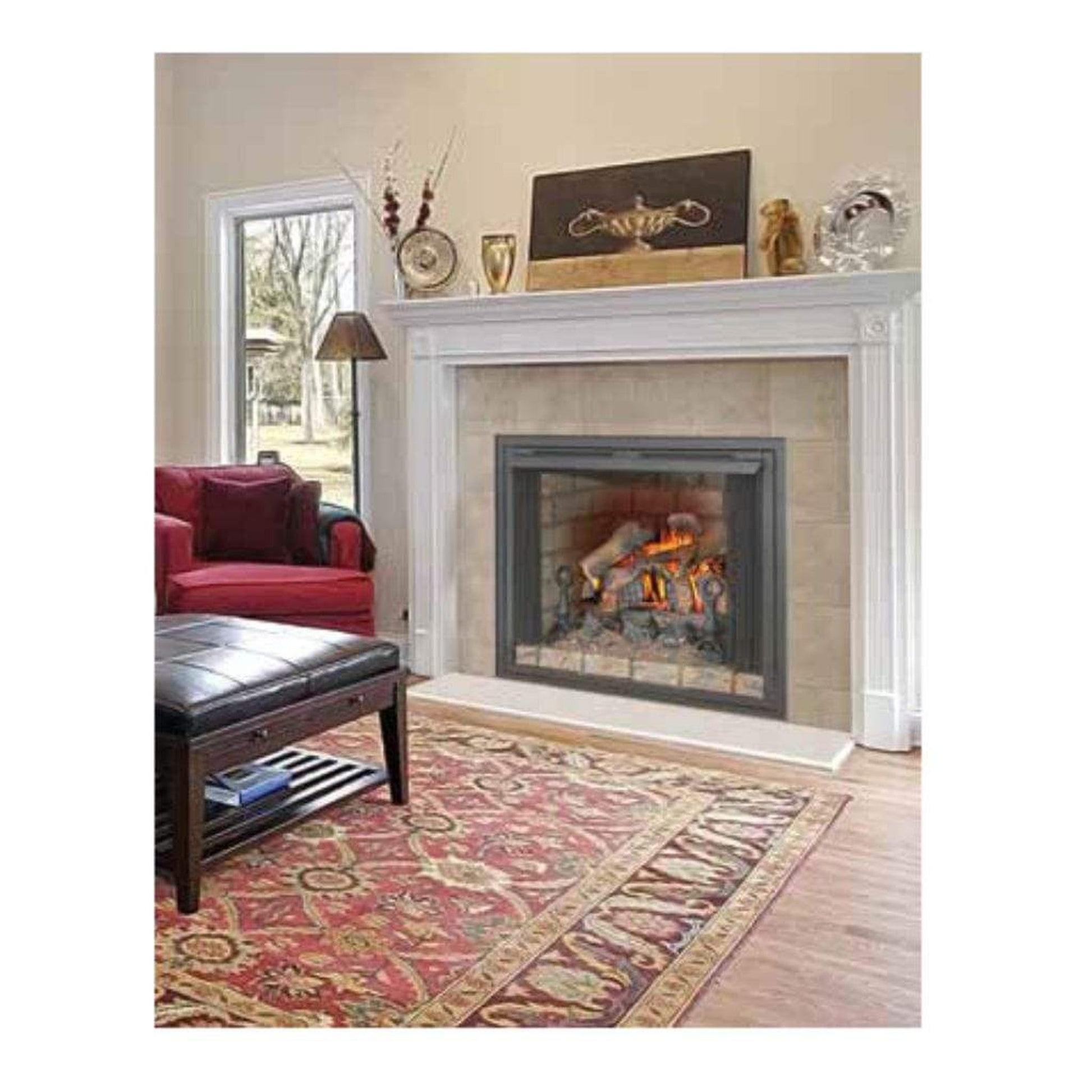 Napoleon Fiberglow 18" Vent Free Natural Gas Log Set With Millivolt Ignition