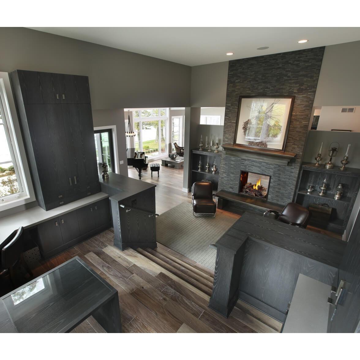 Napoleon High Definition HD81 54" Electronic Ignition, Natural Gas Direct Vent See Through Fireplace