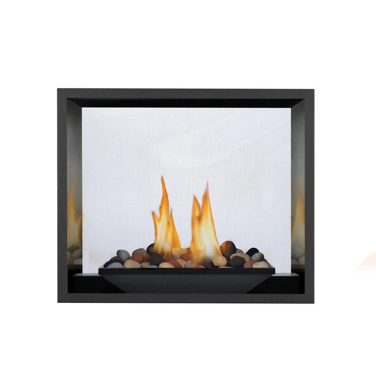 Napoleon High Definition HD81 54" Electronic Ignition, Natural Gas Direct Vent See Through Fireplace