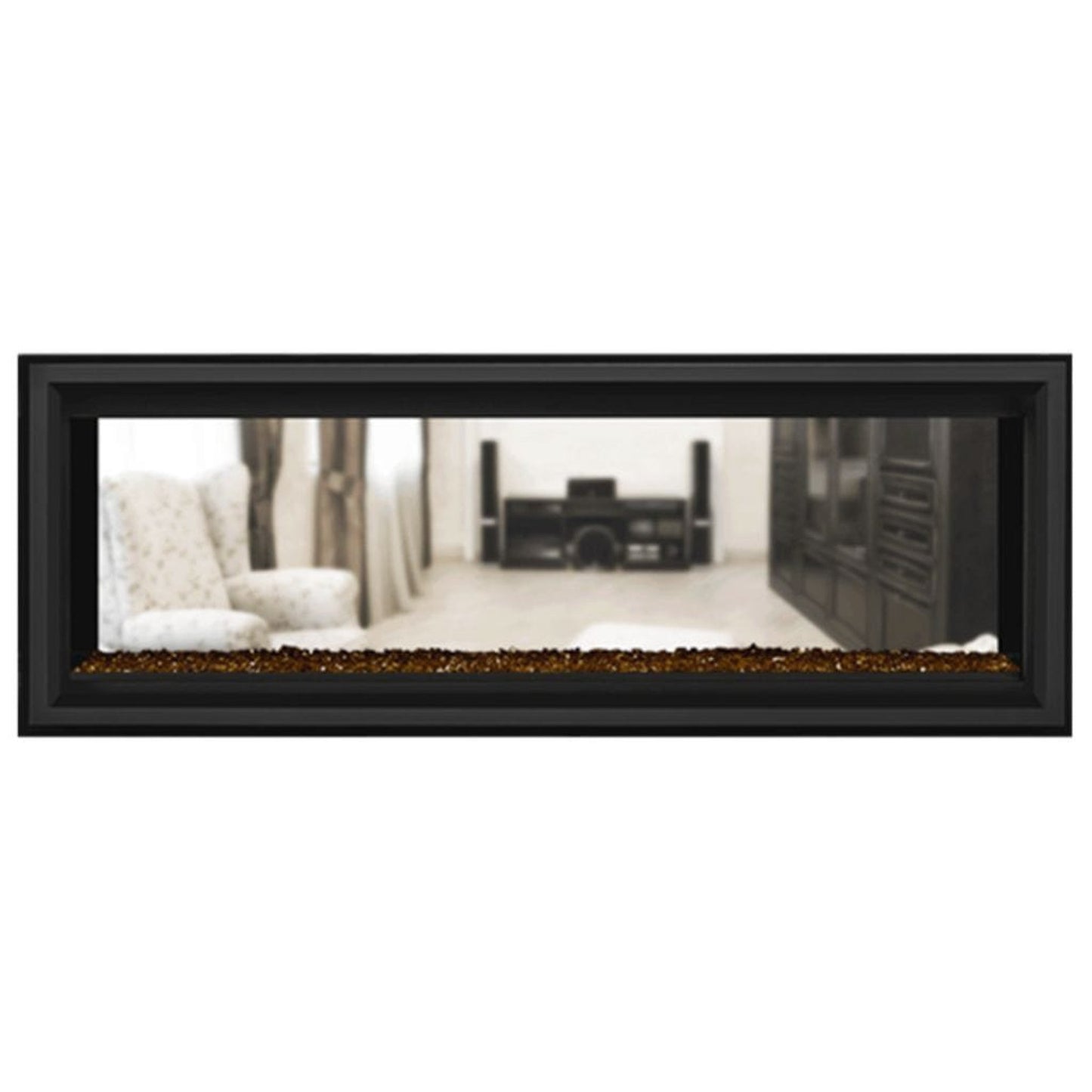 Napoleon Vector 50" See Through Direct Vent Natural Gas Linear Fireplace