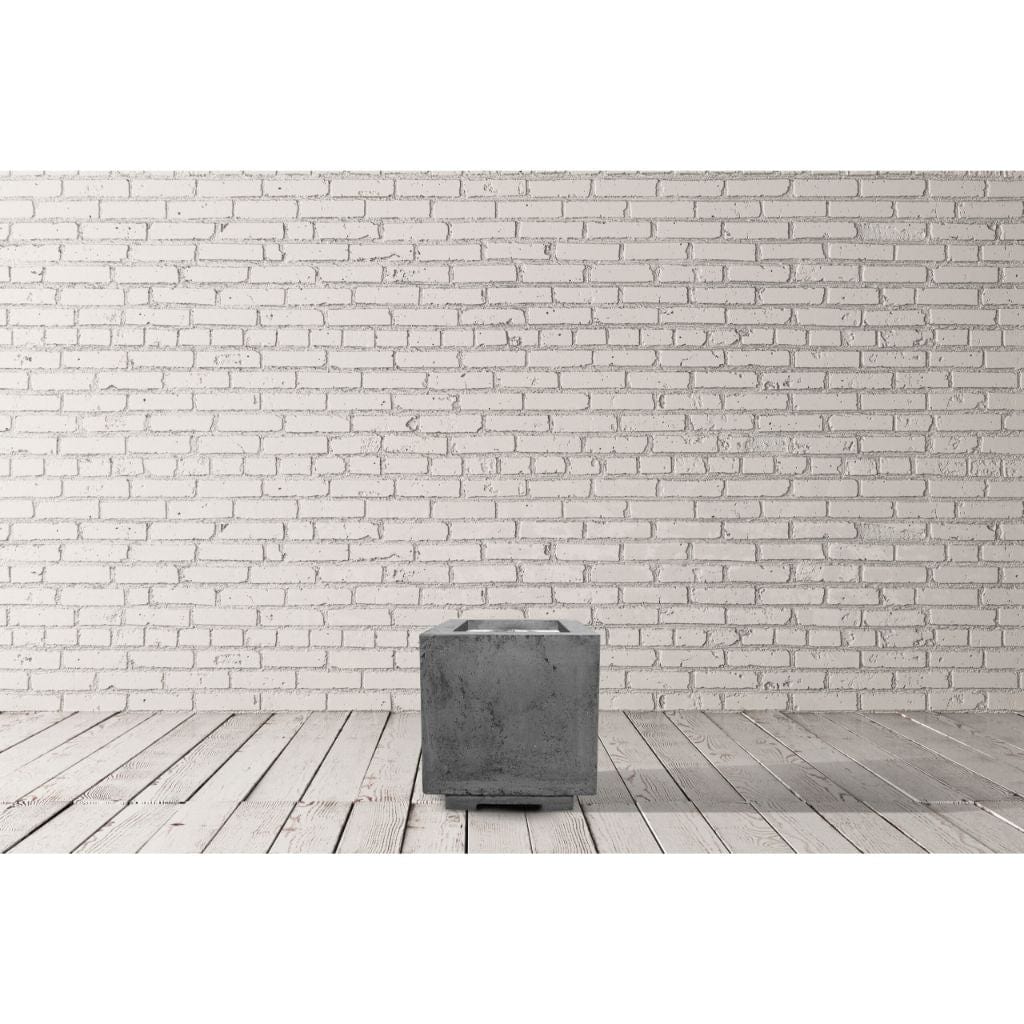 Prism Hardscapes Scatola 20" Concrete Gas Fire Pit Table