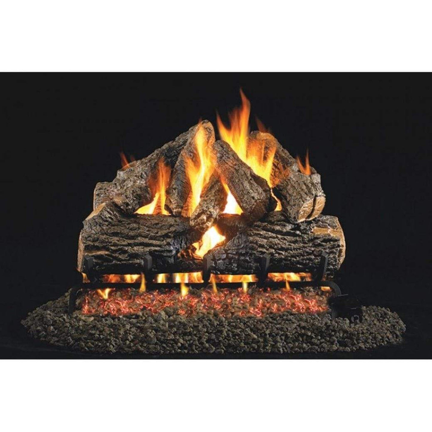 Real Fyre Charred Series 24" Charred Oak Vented Gas Logs