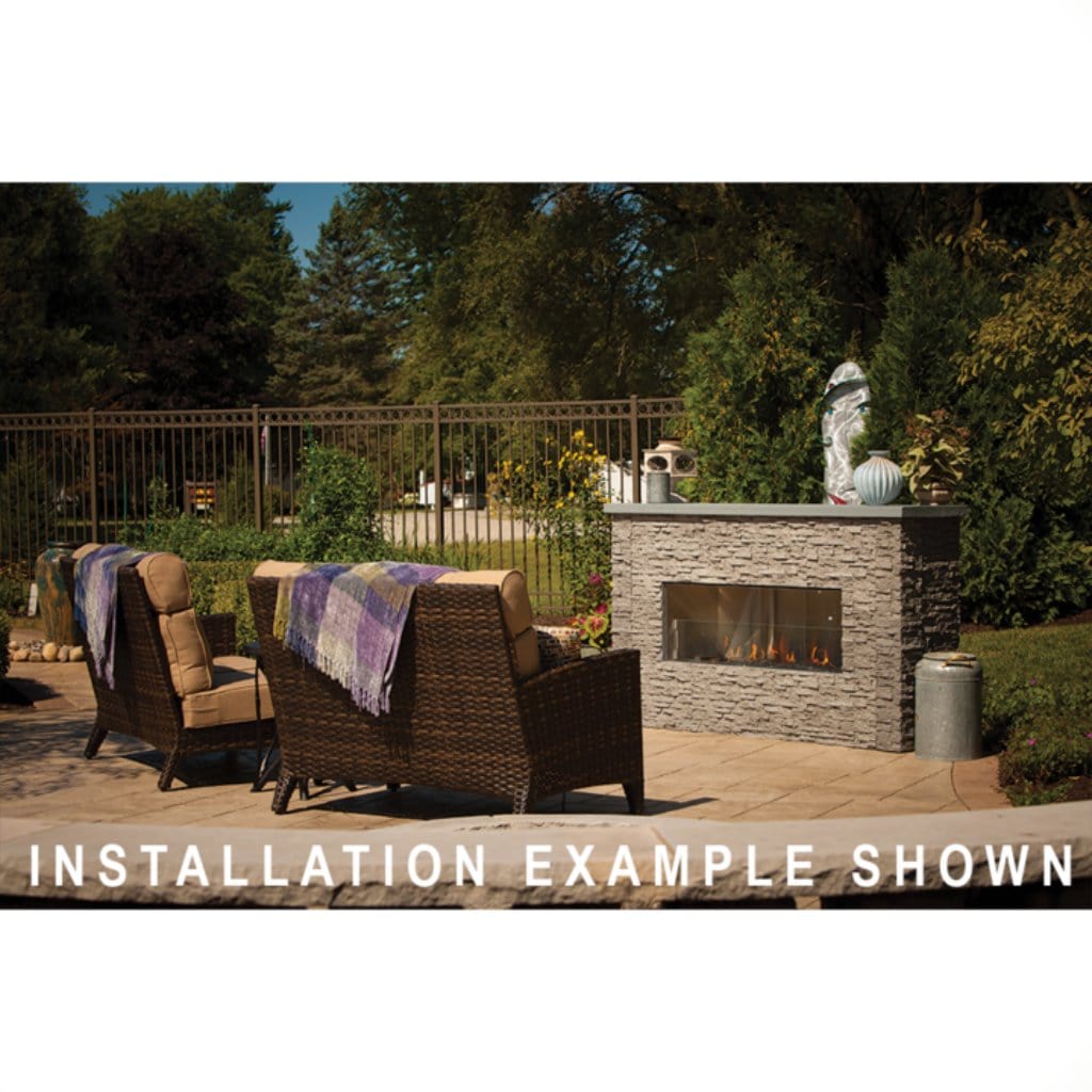 Renaissance 48" Cedar Creek Outdoor Gas Fireplace