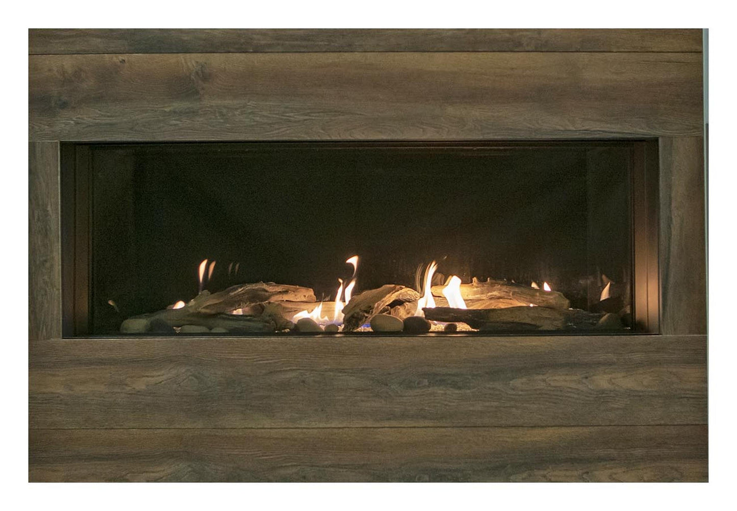 Sierra Flame by Amantii Vienna 60" Direct Vent Linear Style Propane Gas Fireplace