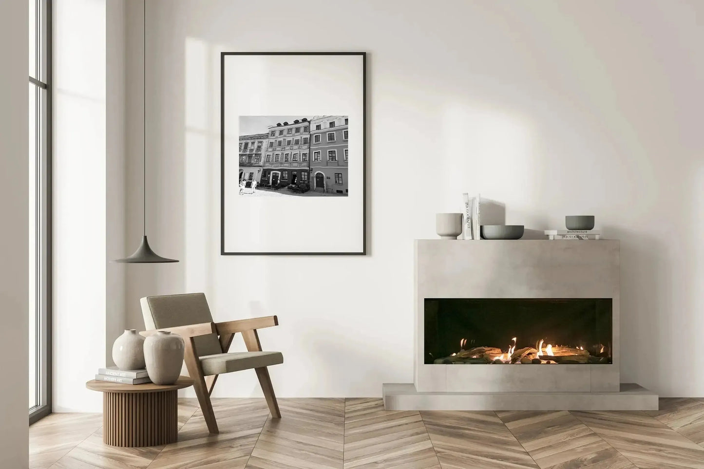 Sierra Flame by Amantii Vienna 60" Direct Vent Linear Style Propane Gas Fireplace