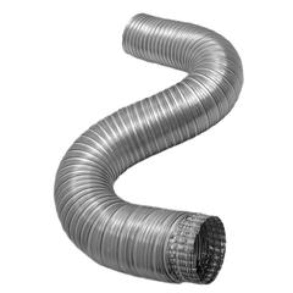 Superior 5" x 15' Long Forced Air Flex Duct for EPA Certified Wood Burning Fireplaces