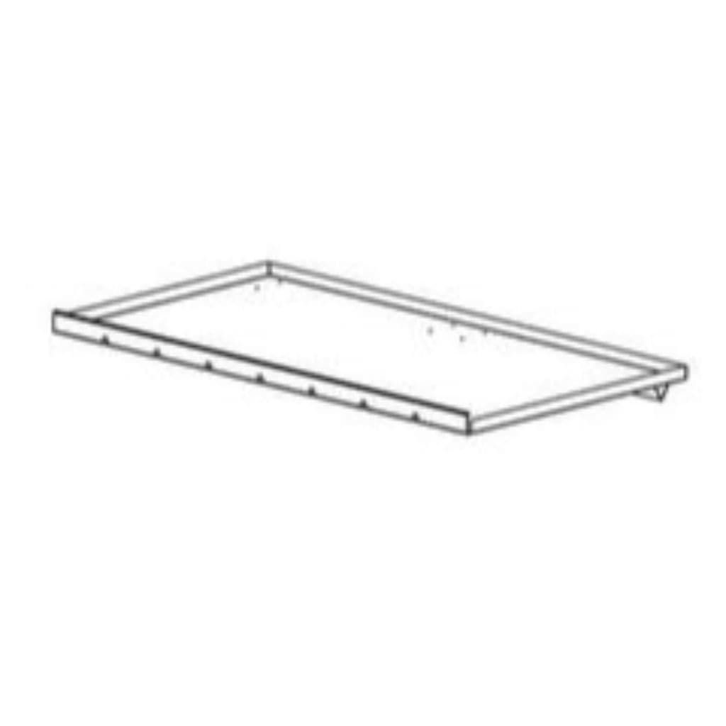 Superior 36" Drain Pan With 1" Stainless Decorative Face Extension for WRE3036 Wood Burning Fireplace