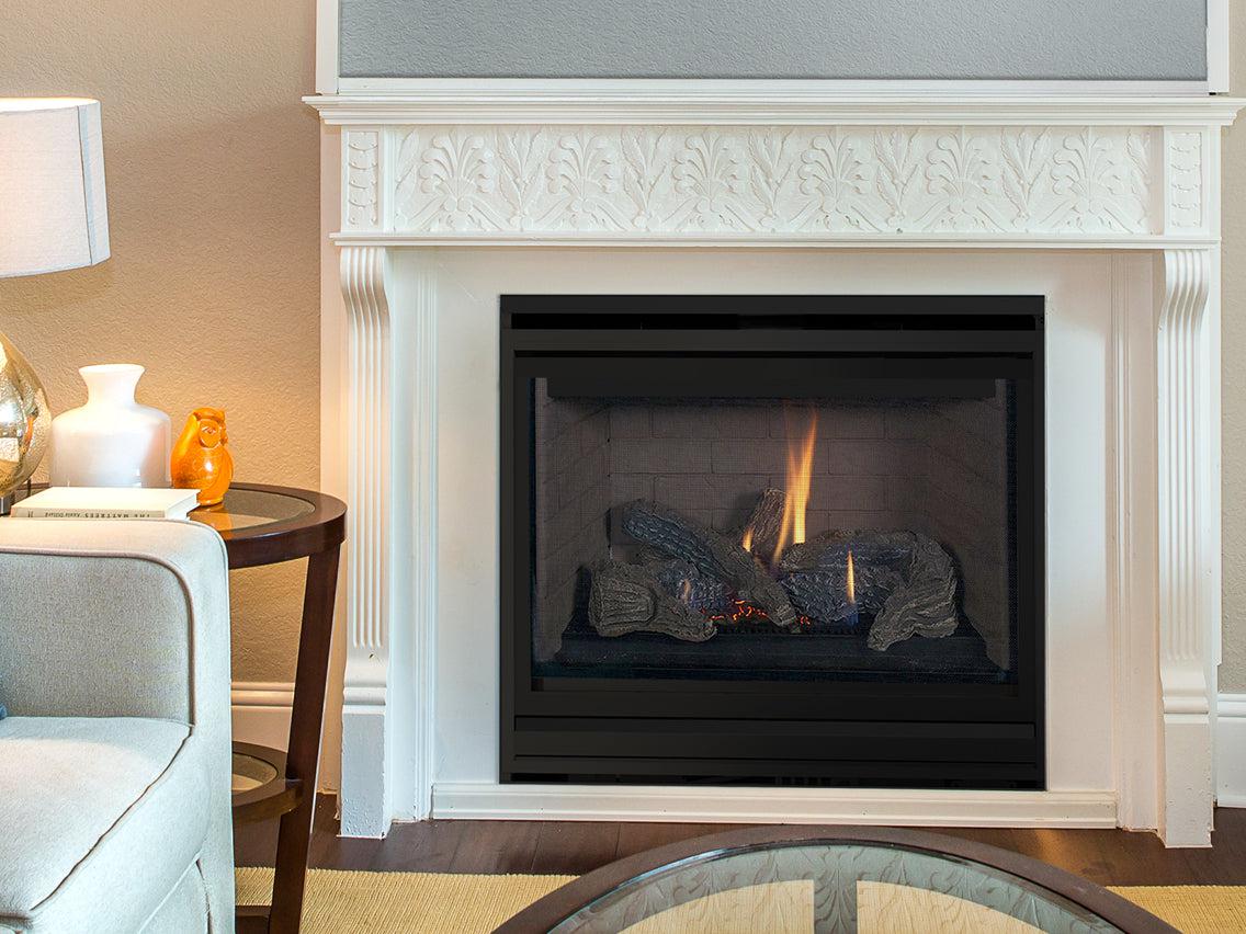 Superior DRT2045 45" Mid-Size Traditional Top/Rear Direct Vent Propane Gas Fireplace With Electronic Ignition