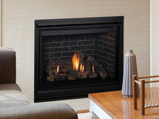 Superior DRT3535 35" Mid-Size Traditional Top/Rear Direct Vent Propane Gas Fireplace With Electronic Ignition