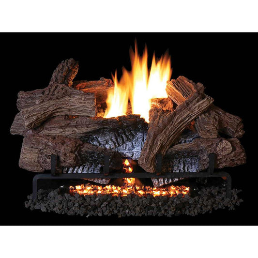 Superior Triple-Flame Series Wild Timber 24" Ceramic Fiber Vent-Free Gas Log Set