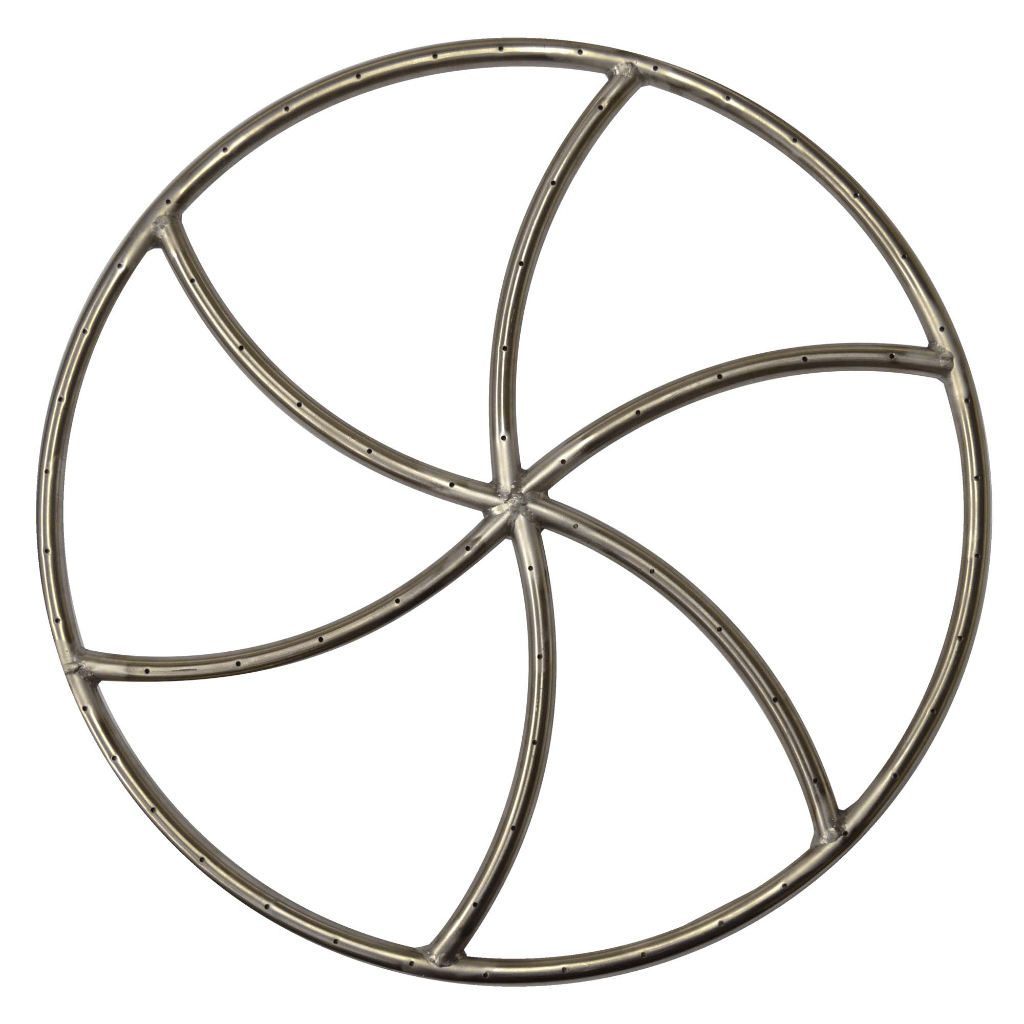 The Outdoor Plus Stainless Steel Wheel Burner (Burner Only)