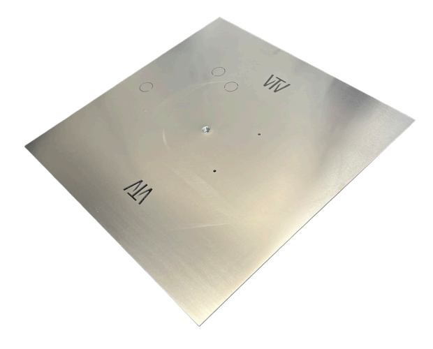 Warming Trends 42" Square Aluminum Plate