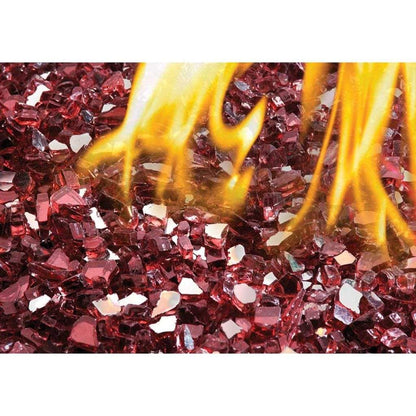 10 lb. Reflective Crushed Glass Ember Decorative Media Kit