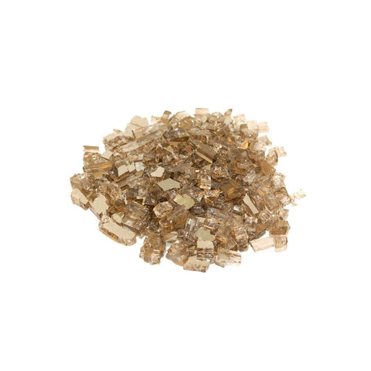 10 lb. Package of Bronze Reflective Fyre Glass Media