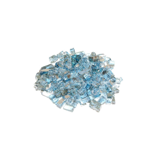 10 lb. Package of Caribbean Blue Reflective Fyre Glass Media