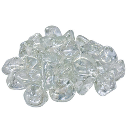 10 lb. Package of Reflective Diamond Nuggets Glass Media