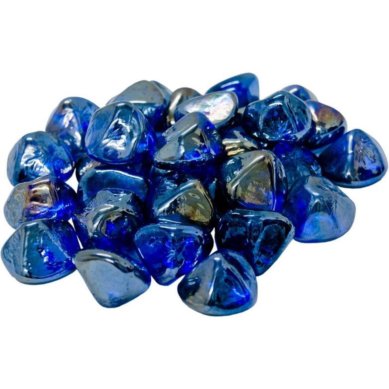 10 lb. Package of Reflective Diamond Nuggets Glass Media