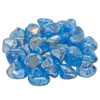 10 lb. Package of Reflective Diamond Nuggets Glass Media